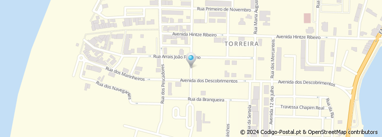 Mapa de Rua Arrais Roberto