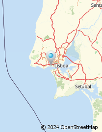 Mapa de Circular Regional Exterior de Lisboa