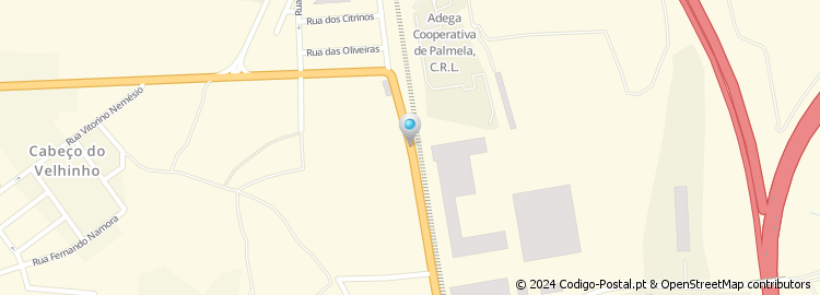 Mapa de Rua Emília Santo António