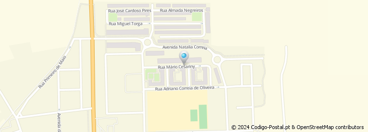 Mapa de Rua Josefina Silva