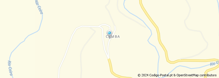 Mapa de Camba