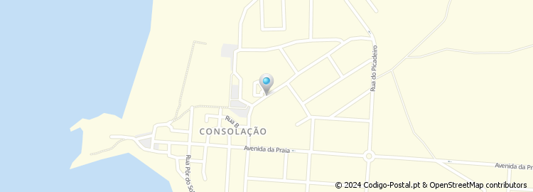 Mapa de Rua Doutor António Coelho e Silva