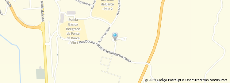Mapa de Rua Doutor Conego Avelino Jesus Costa
