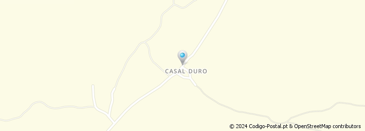 Mapa de Casal Duro