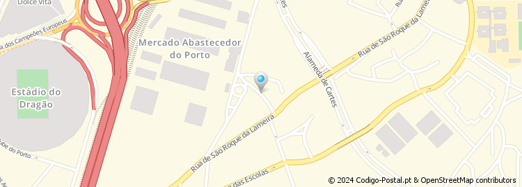 Mapa de Calçada Chaves de Oliveira