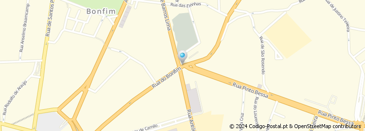 Mapa de Rua do Bonfim