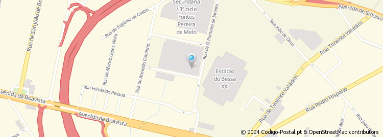 Mapa de Rua Doutor Marques de Carvalho