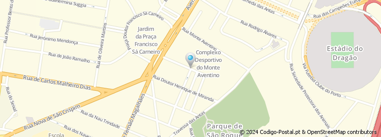 Mapa de Rua Manuel Carqueja