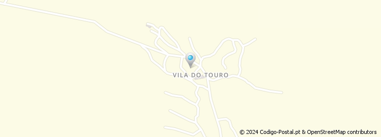 Mapa de Vila do Touro