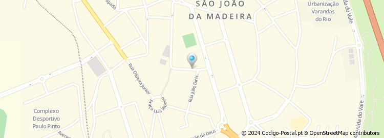 Mapa de Apartado 2, São João da Madeira