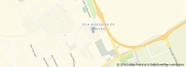 Mapa de Rua Dom Vasco Martins