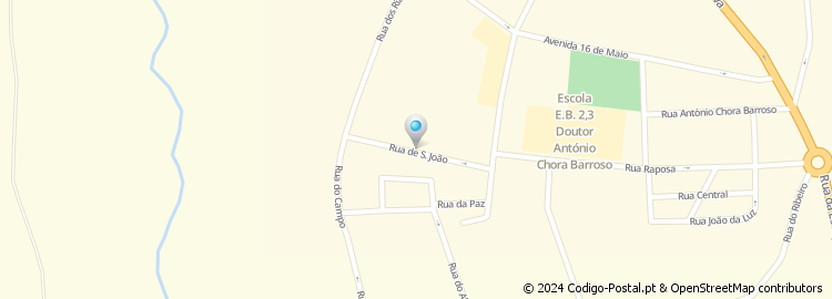 Mapa de Rua do Quintal de São João