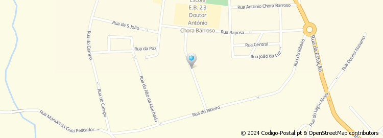 Mapa de Rua Doutor José Moreira