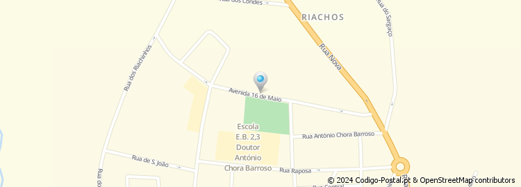 Mapa de Rua Josué Antunes Barroso