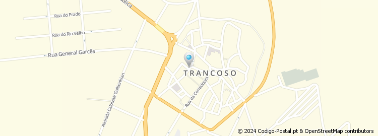 Mapa de Rua Padre Francisco Ferreira