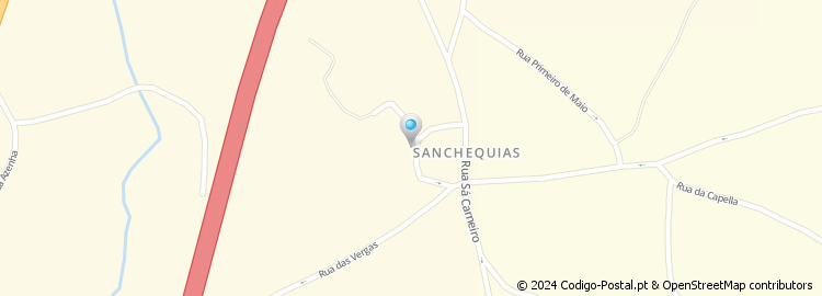 Mapa de Sanchequias