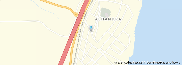 Mapa de Apartado 13, Alhandra