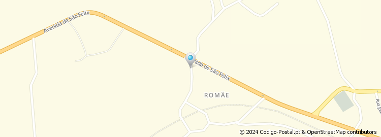 Mapa de Rua de Romãe