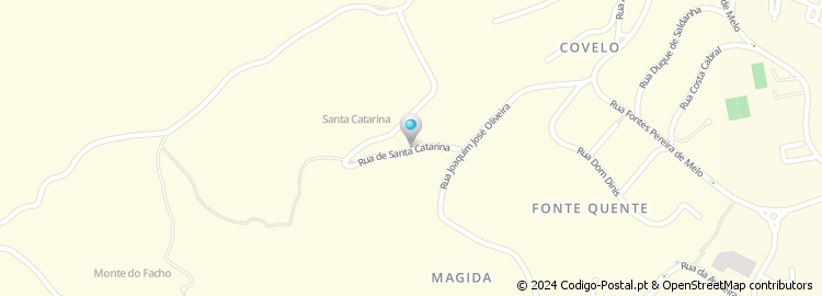 Mapa de Rua Santa Catarina
