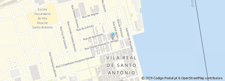 Mapa de Largo António Aleixo
