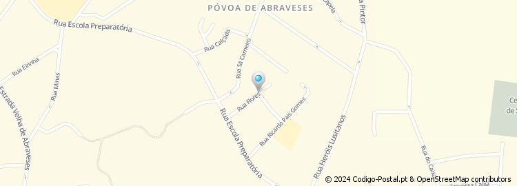 Mapa de Rua Ricardo Pais Gomes
