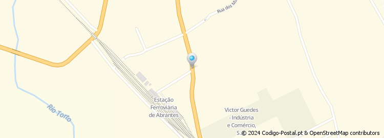Mapa de Avenida Doutor António Augusto Silva Martins