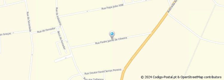 Mapa de Rua António Leal Moreira