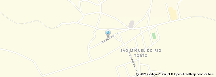 Mapa de Rua da Sanguinheira