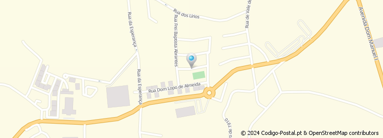 Mapa de Rua Dinis Gaspar