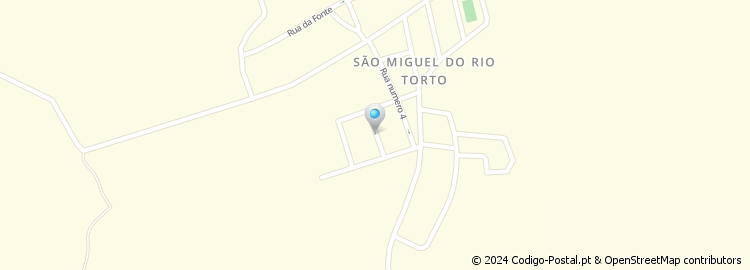 Mapa de Rua General Avelar Machado