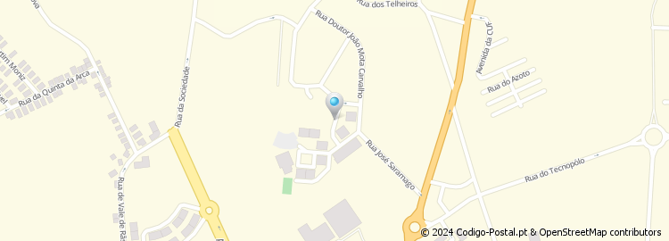 Mapa de Rua Doutor José Amaral