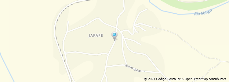 Mapa de Jafafe de Cima