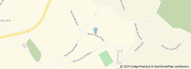 Mapa de Rua do Vale do Rico