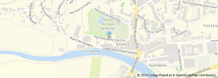 Mapa de Rua Dona Maria Aguiar Seabra Cruz