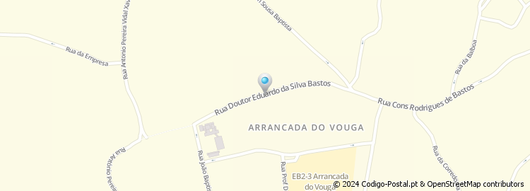 Mapa de Rua Doutor Eduardo Silva Bastos