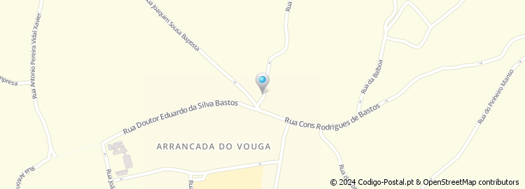 Mapa de Rua Rio de Baixo