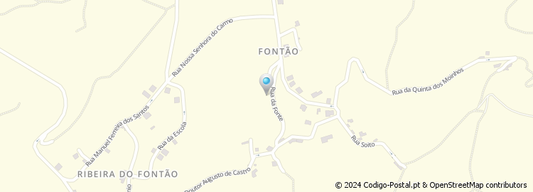 Mapa de Fontão