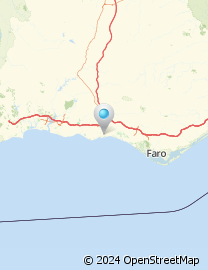 Mapa de Estrada de Acesso à Praia de Santa Eulália