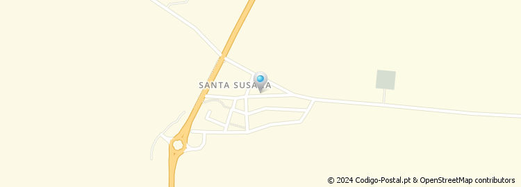 Mapa de Casal Santa Cruz