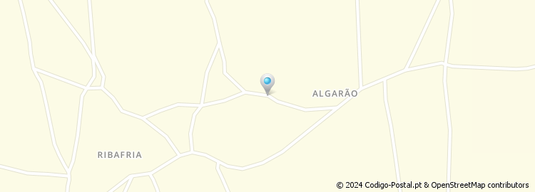 Mapa de Algarão
