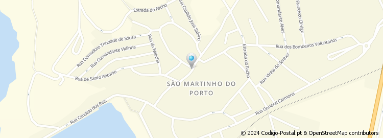 Mapa de Rua José Bento da Silva