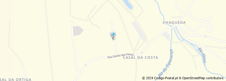 Mapa de Rua José Pereira de Sousa
