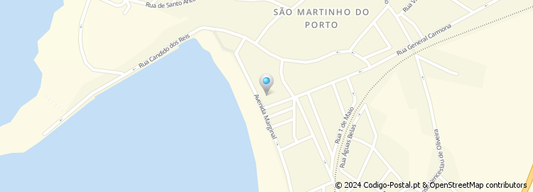 Mapa de Rua Machado Pinto