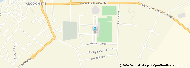 Mapa de Alameda do Grupo Desportivo Alcochetense