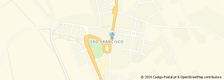 Mapa de Avenida São Francisco de Assis