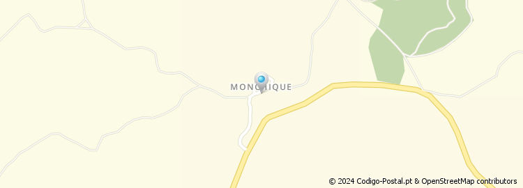 Mapa de Monchique