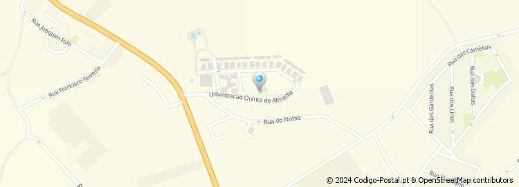 Mapa de Rua Quinta da Almadia
