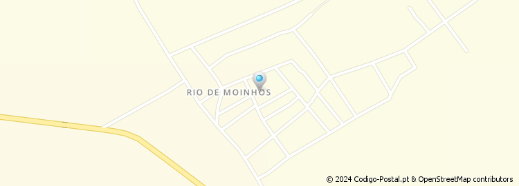 Mapa de Rua António Serra