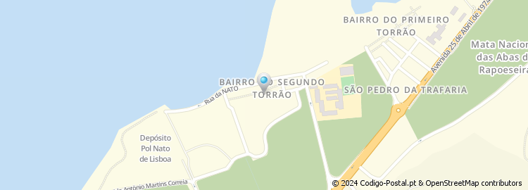 Mapa de Avenida Almirante Gago Coutinho