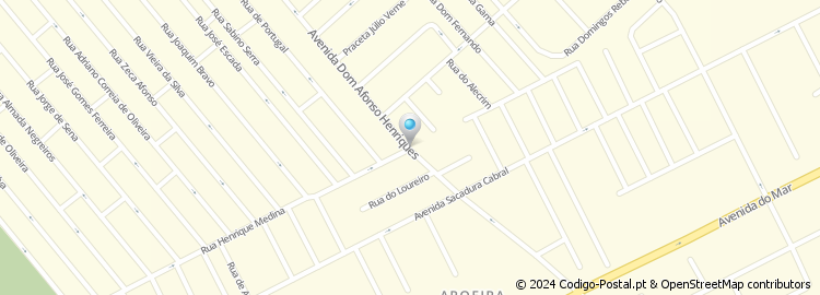Mapa de Avenida Dom Afonso Henriques